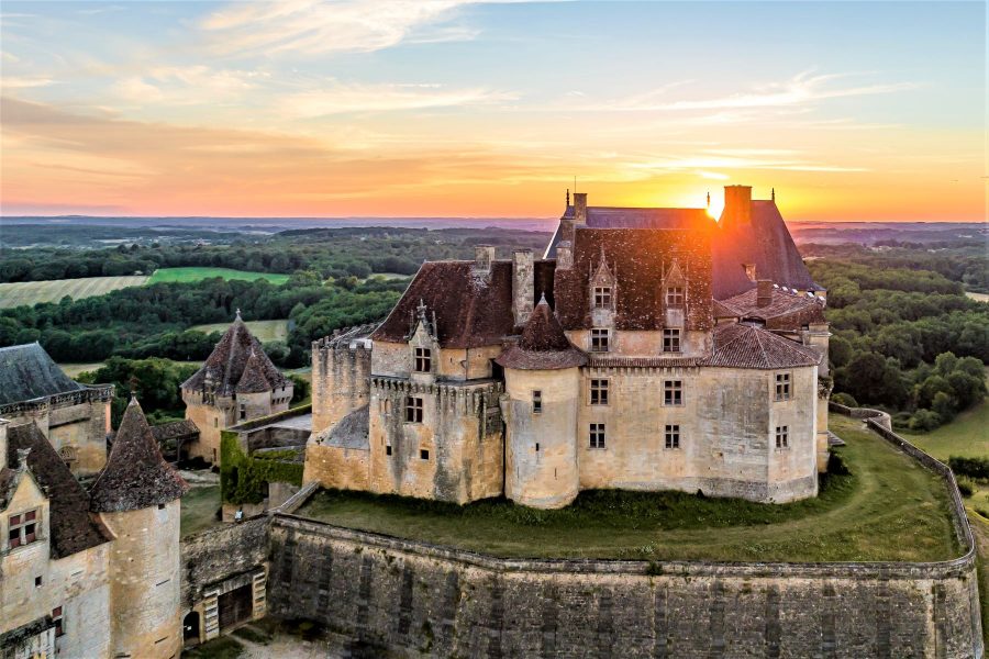 Château de Biron – vue ensemble