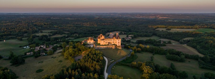 Château de Biron – vue de dronnec&Décolle