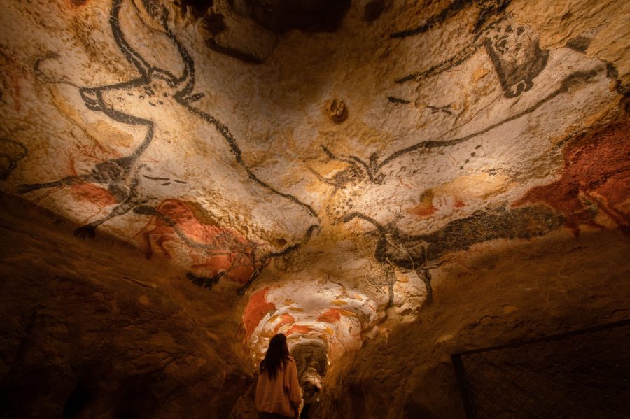 Lascaux IV – enfants salle des taureaux