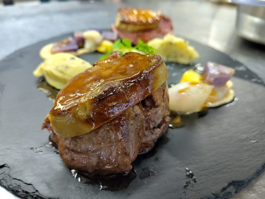 Périgord noir vallée Dordogne La petite Tonnelle Plat – Magret rossini