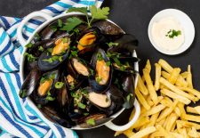 Repas Moules-Frites