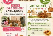 Expo bien-être, artisans locaux et vide grenier