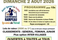 Olympiades du Rampeau à St Laurent La Vallée