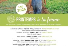 Printemps à la ferme: au Domaine de Rapatel châtaignes du Périgord