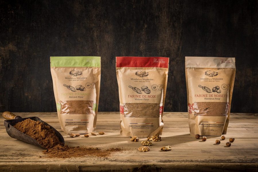 farines du  Moulin de la Veyssière à Neuvic