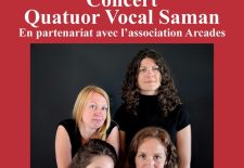 Office de la Culture de Domme : Concert – Quatuor Vocal Saman