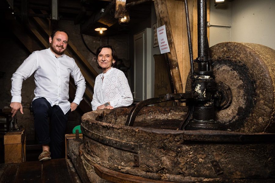 Christine et Paul  Moulin de la Veyssière à Neuvic