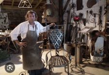 Atelier démonstration de ferronnerie d&rsquo;art-Châteaux en fête