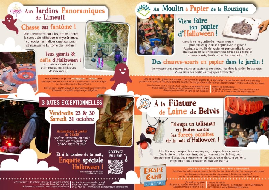 Dépliant Halloween 2