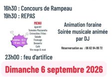 C&rsquo;est la fête du village de St Pompon