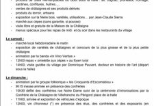 Rencontre de la châtaigne et des Saveurs