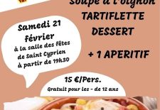Repas de l&rsquo;école de Rugby : Tartiflette