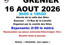 Vide-grenier et soirée omelette aux cèpes à Monplaisant