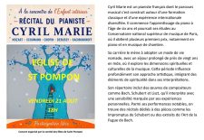 Récital du pianiste Cyril Marie « à la rencontre de l&rsquo;enfant intérieur »