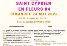 4ème édition de la Fête de la Nature: Saint Cyprien en fleurs