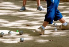Concours de pétanque de Bouzic