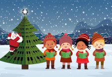 Caroling: les Christmas singers of Belvès chantent Noël