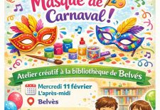 Bibliothèque de Belvès: Décore ton masque de Carnaval!