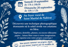 Saint-Martial-de-Nabirat et les Journées du Patrimoine : expositions, animations, ateliers