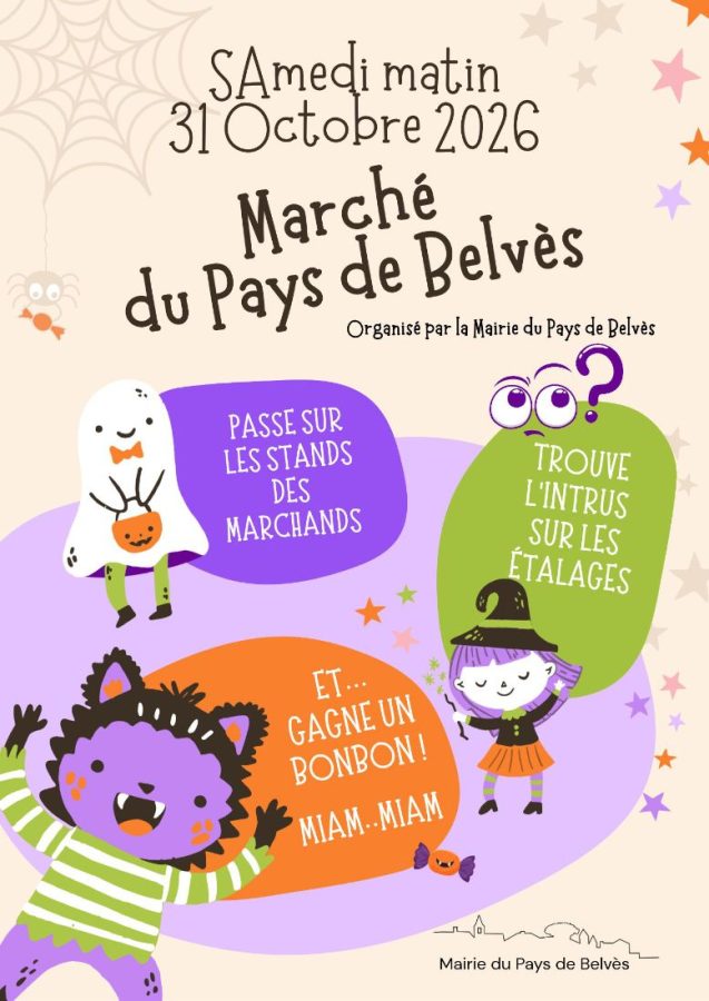 halloween marche de belves