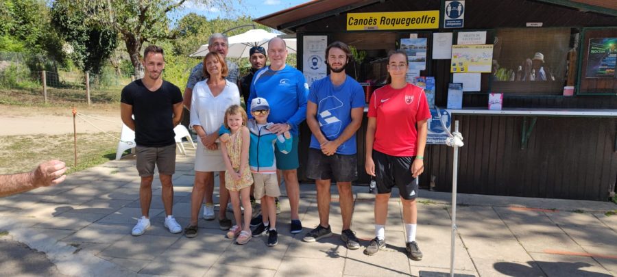 AUX CANOËS ROQUEGEOFFRE DU PORT D’ENVEAUX