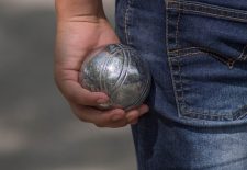 Concours de pétanque et repas