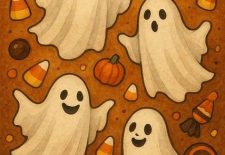 Chasse aux bonbons d&rsquo;Halloween