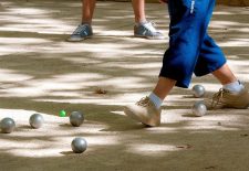 Concours de pétanque et repas