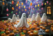 Chasse aux bonbons ou au sort