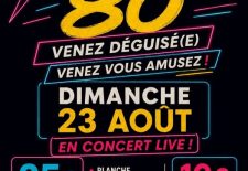 Soirée « Années 80  » et repas à la Ferme de Léo