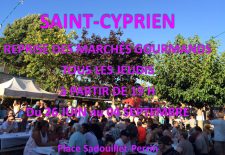 Dernier marché gourmand à Saint Cyprien